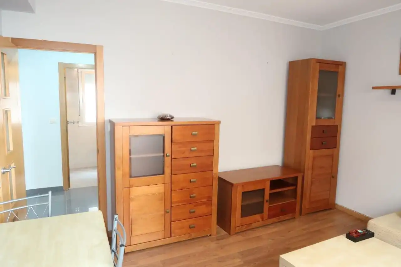 Bedroom of Flat for rent in A Coruña Capital   with Parquet flooring and Furnished