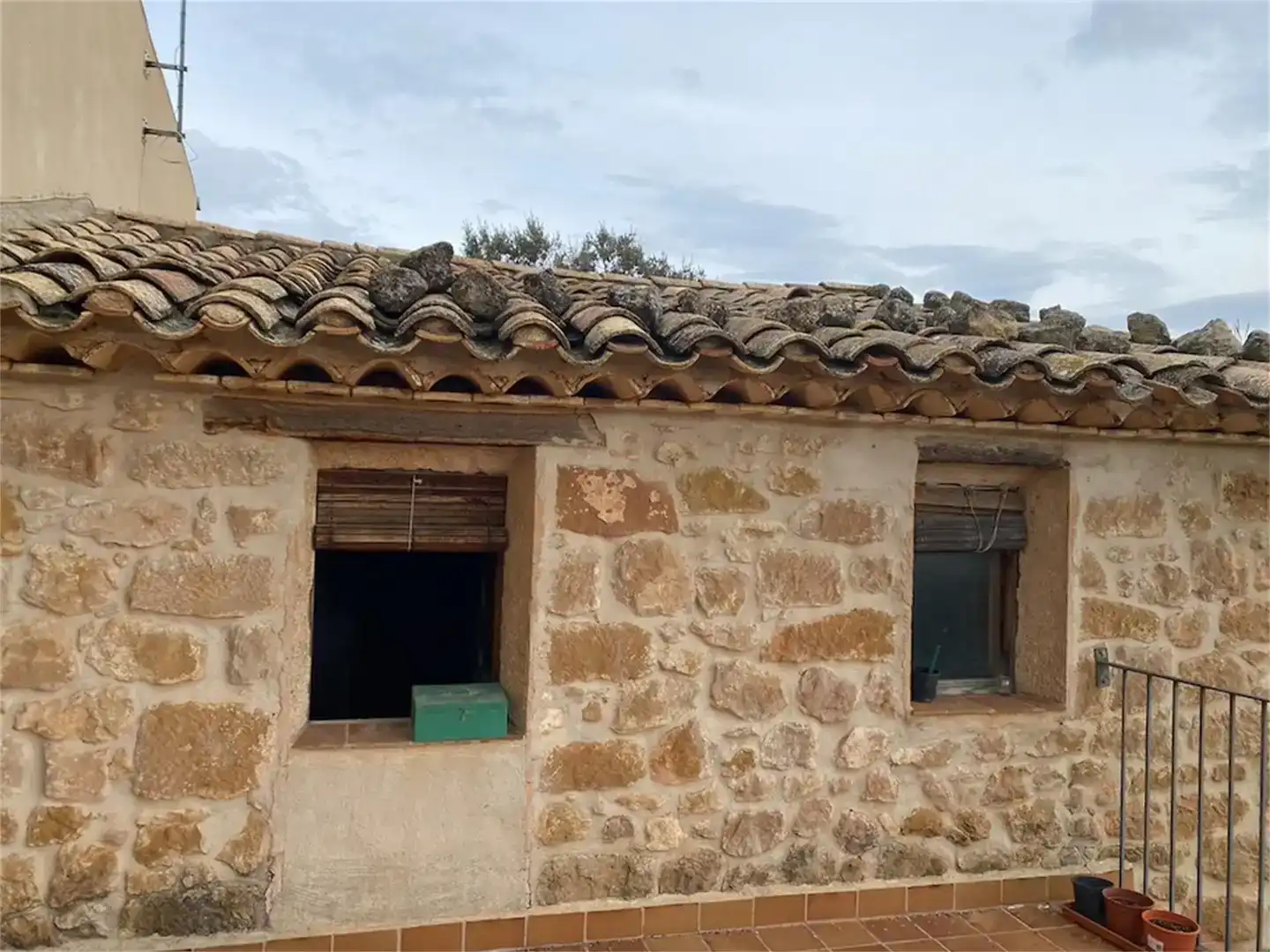 Vista exterior de Finca rústica en venta en La Granadella con Jardín privado, Amueblado y TV