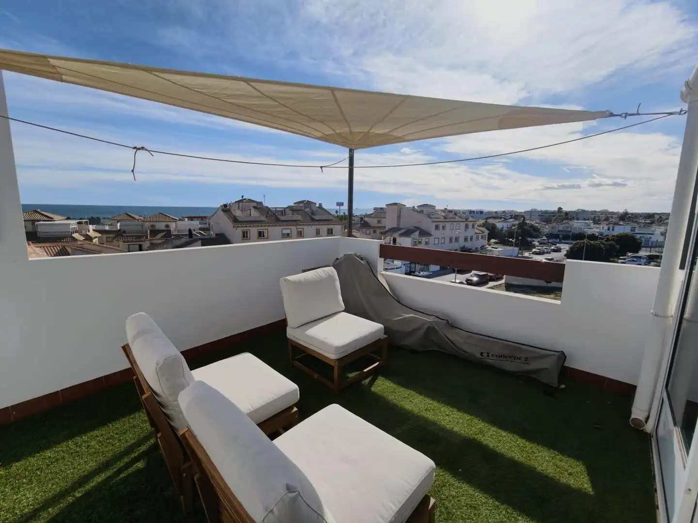 Terrasse von Dachboden zum Verkauf in Orihuela mit Terrasse, Möbliert und Gemeinschaftspool