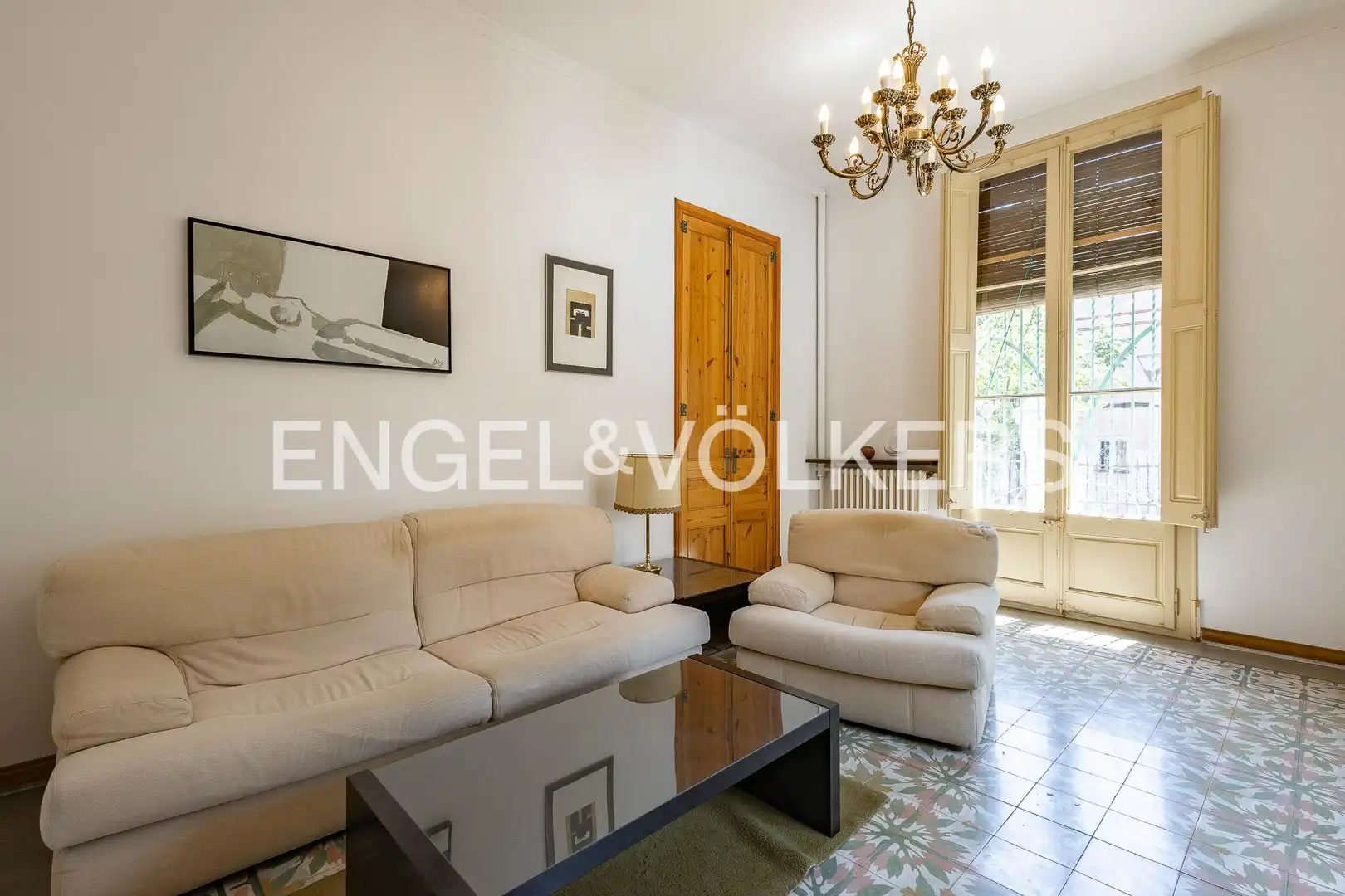 Sala de estar de Casa o chalet en venta en Sant Boi de Llobregat con Aire acondicionado, Calefacción y Jardín privado