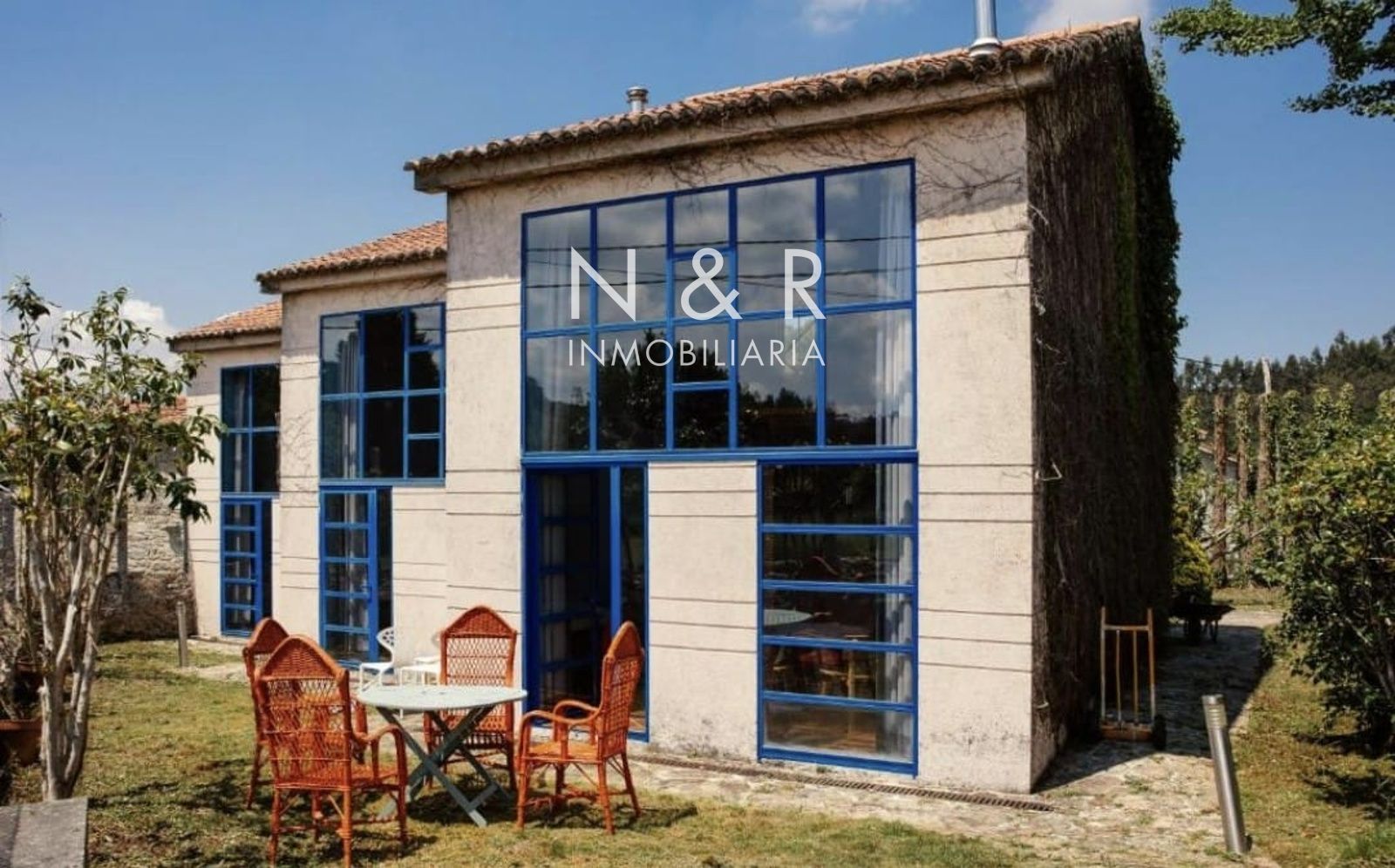 Exterior view of Single-family semi-detached to rent in Teo  with Swimming Pool, Furnished and Community pool