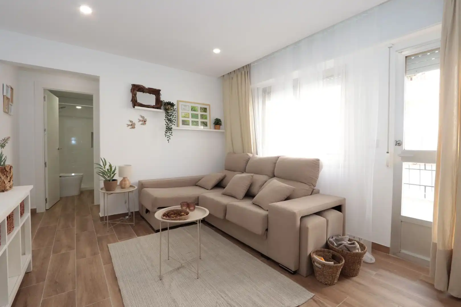 Living room of Flat for rent in Cartagena  with Terrace and Furnished