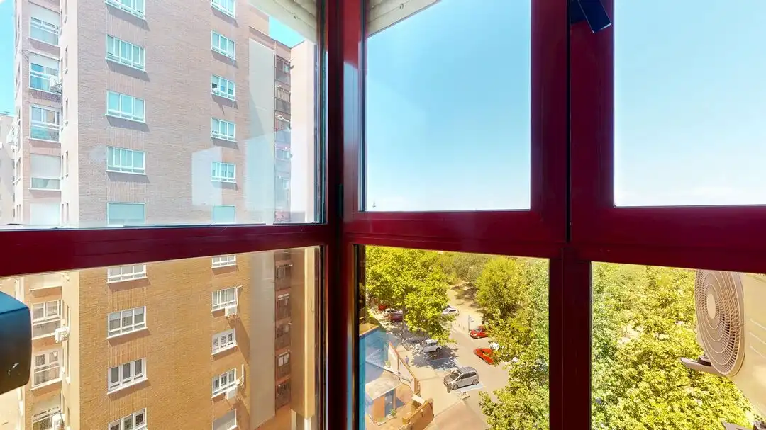 Exterior view of Flat for rent in Madrid  with Air Conditioner, Heating and Private garden