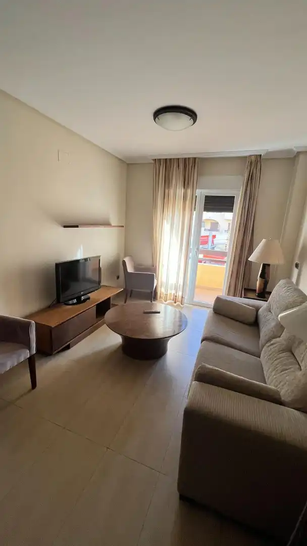 Living room of Apartments for sale in Los Alcázares  with Air Conditioner, Terrace and Furnished