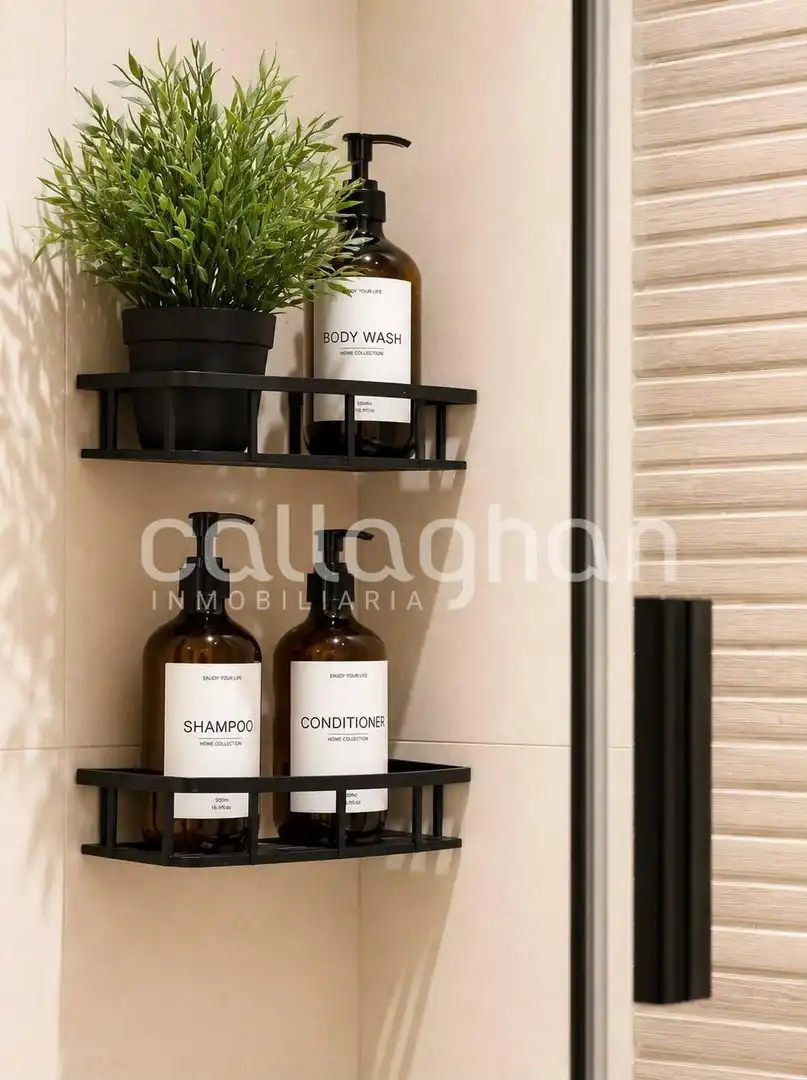Bathroom of Flat for rent in Benicasim / Benicàssim  with Air Conditioner, Heating and Terrace