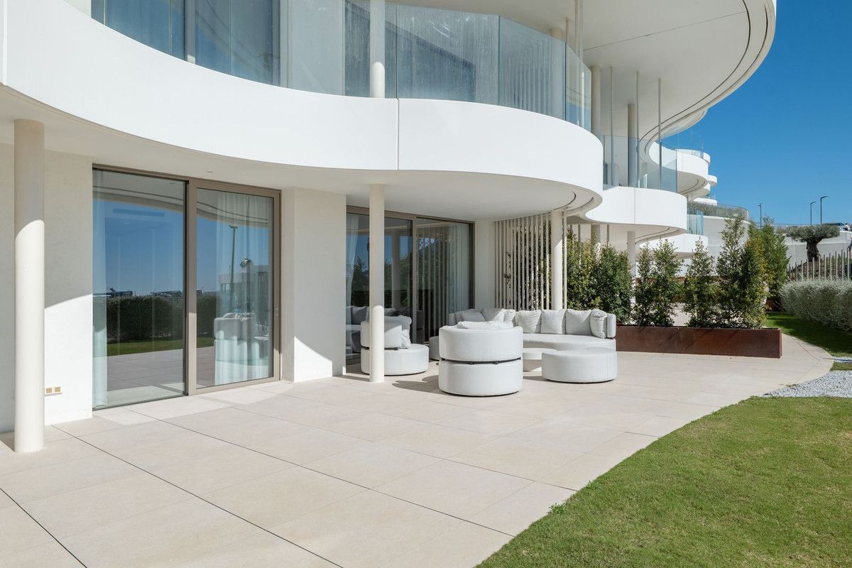 Terrace of Planta baja for rent in Marbella  with Air Conditioner, Private garden and Terrace