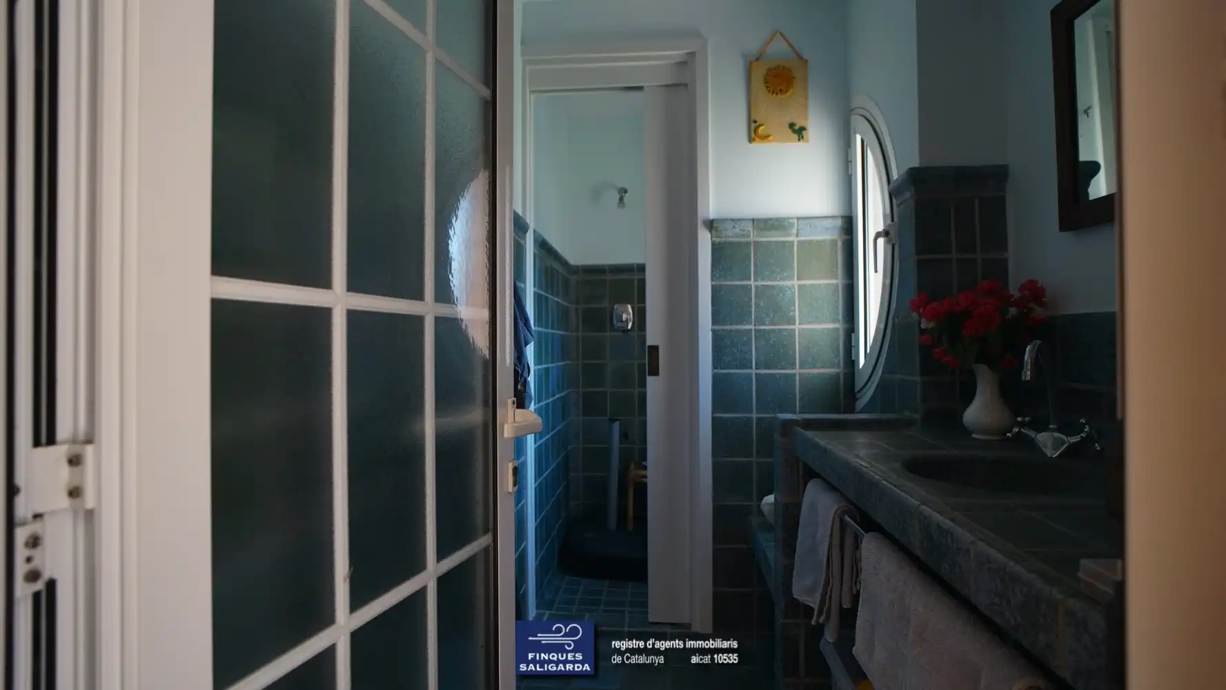 Baño de Casa o chalet en venta en Canovelles con Aire acondicionado, Calefacción y Terraza