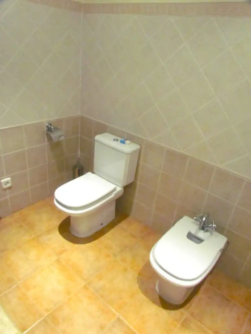 Baño de Finca rústica de alquiler en Santa Eugènia con Aire acondicionado, Jardín privado y Terraza