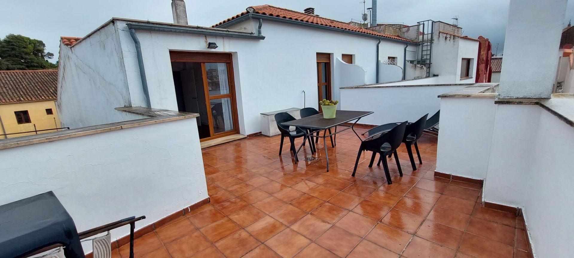 Terrace of Duplex to rent in Badajoz Capital  with Air Conditioner, Heating and Parquet flooring