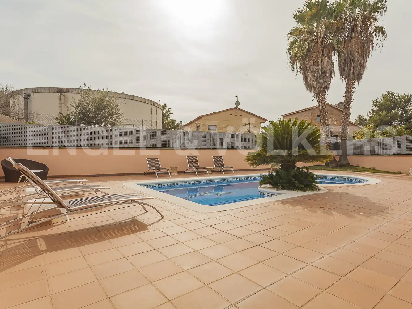 Piscina de Casa o xalet en venda en Viladecavalls amb Aire condicionat, Calefacció i Piscina