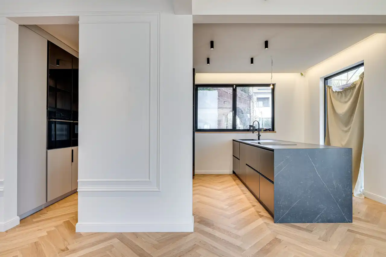 Cocina de Casa o chalet en venta en Sant Just Desvern con Aire acondicionado, Jardín privado y Terraza