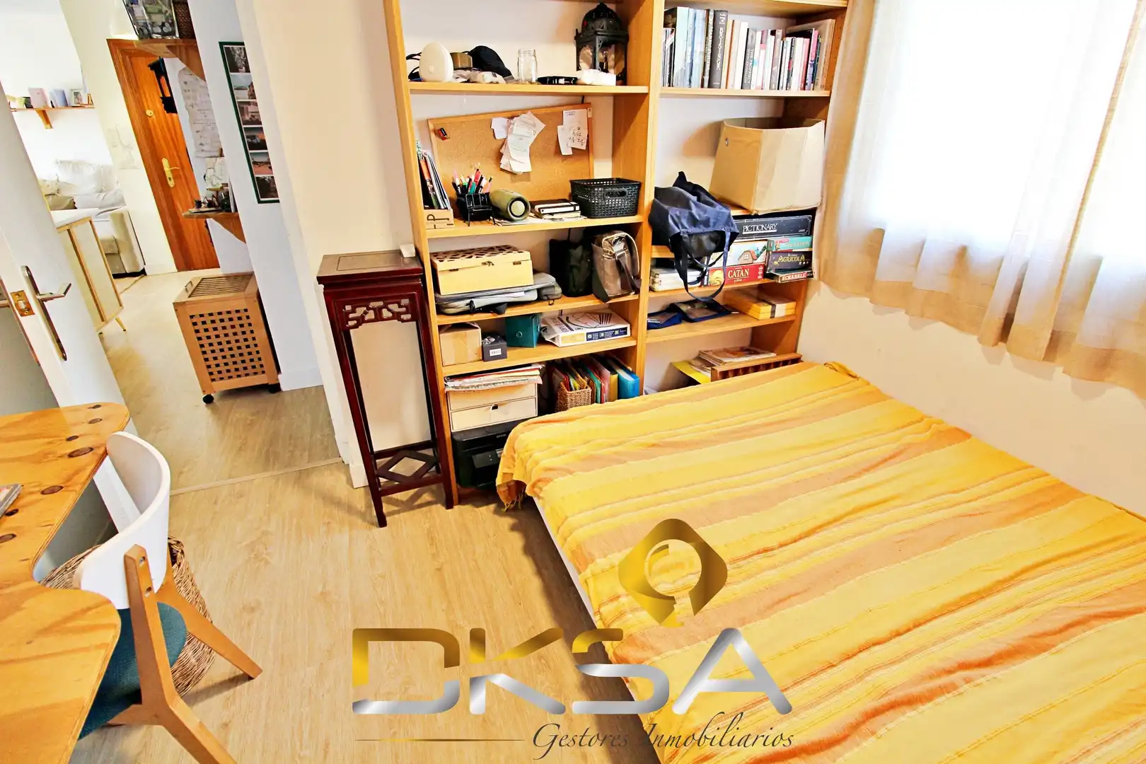 Bedroom of Flat for rent in Castellón de la Plana / Castelló de la Plana  with Heating, Parquet flooring and Furnished