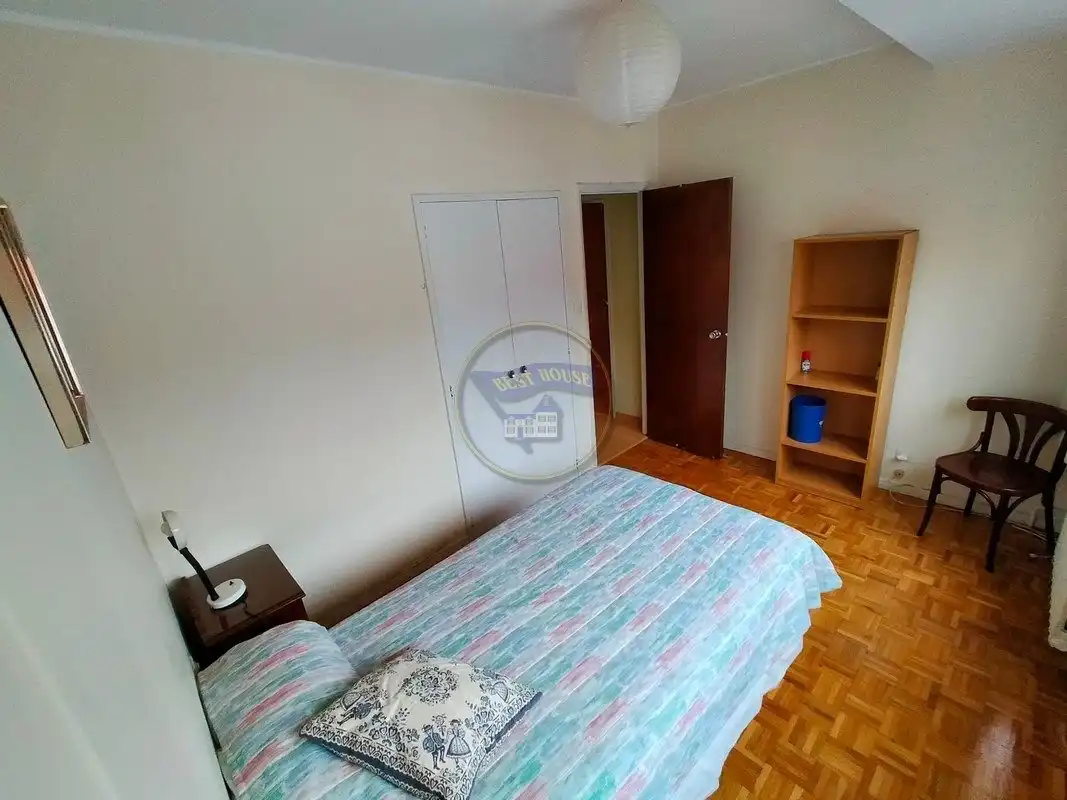 Bedroom of Flat for rent in Vigo   with Heating, Parquet flooring and Terrace