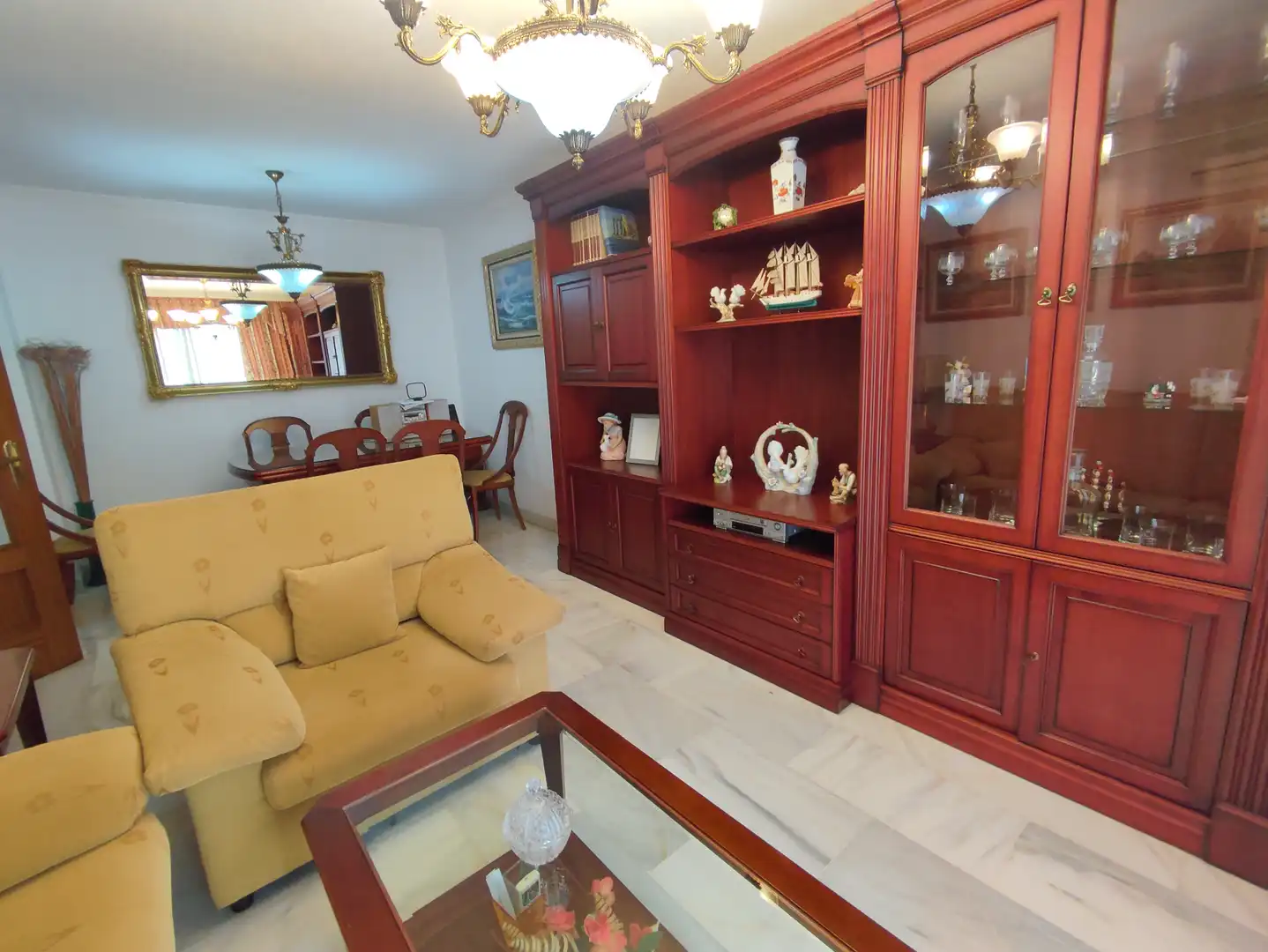 Sala de estar de Piso en venta en Málaga con Aire acondicionado, Terraza y Trastero