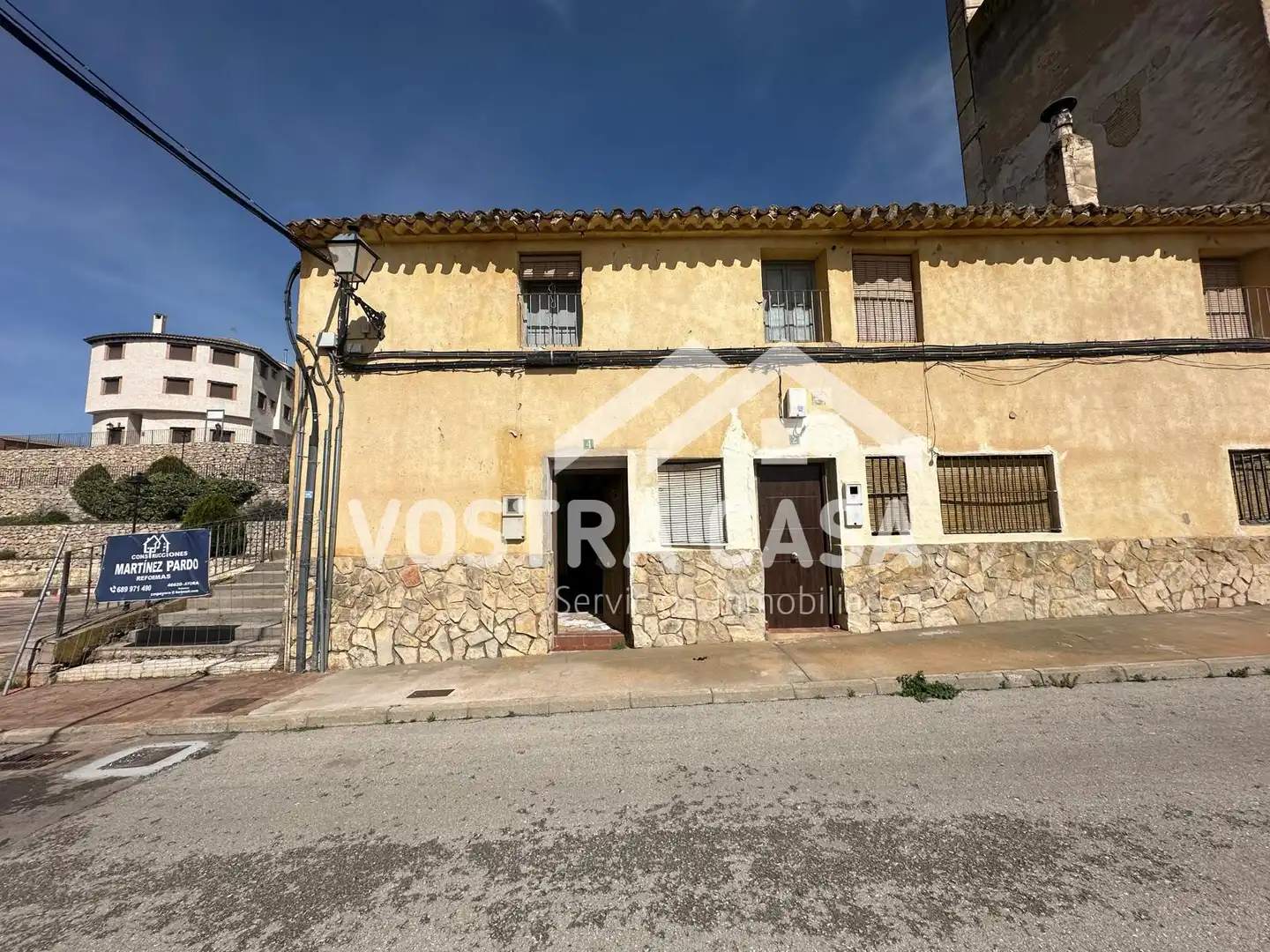 Vista exterior de Piso en venta en Venta del Moro