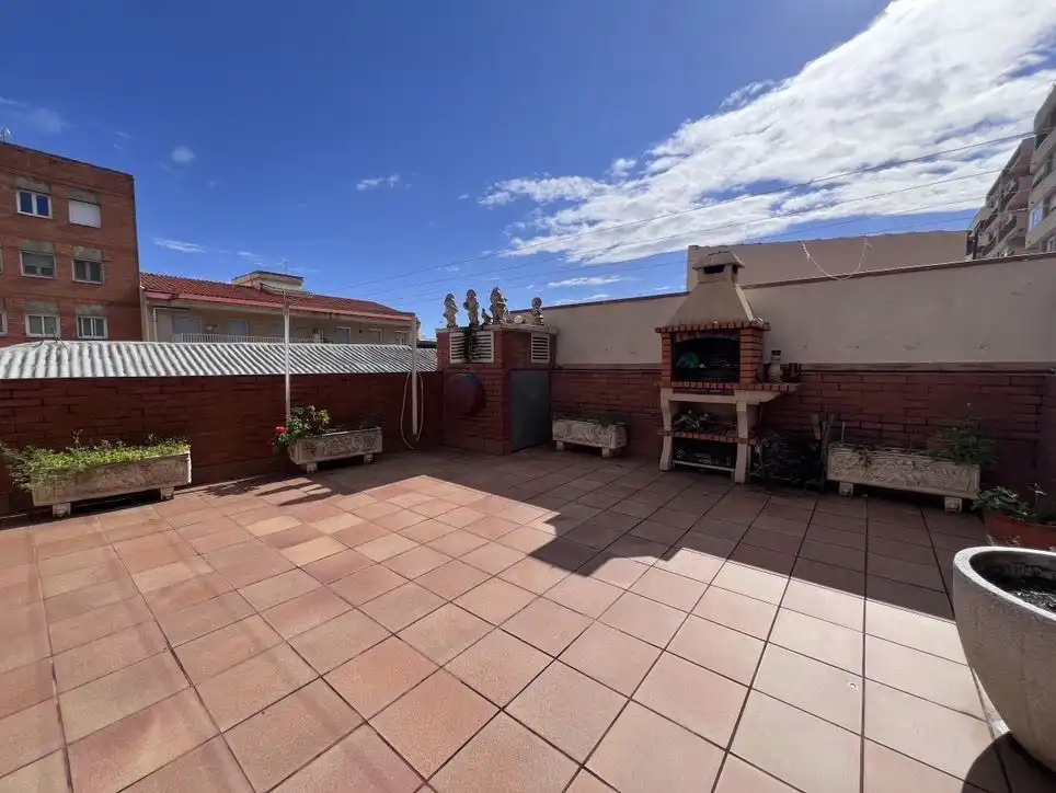 Terraza de Piso de alquiler en Terrassa con Aire acondicionado, Calefacción y Terraza