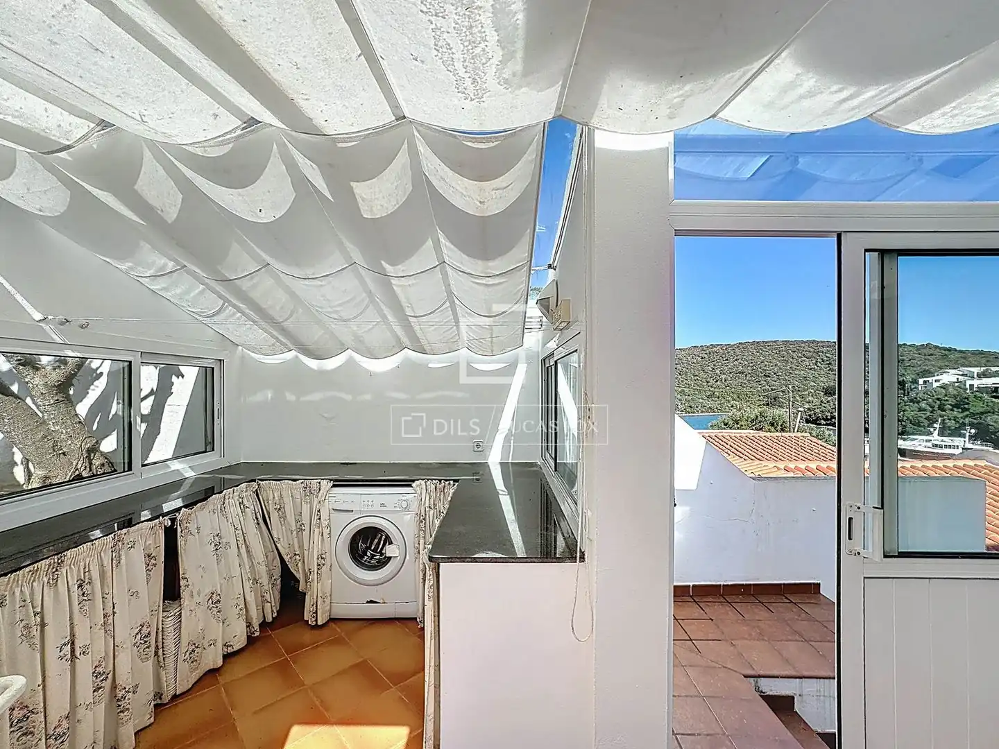 Terrassa de Casa o xalet en venda en Maó - Mahón amb Aire condicionat, Jardí privat i Terrassa