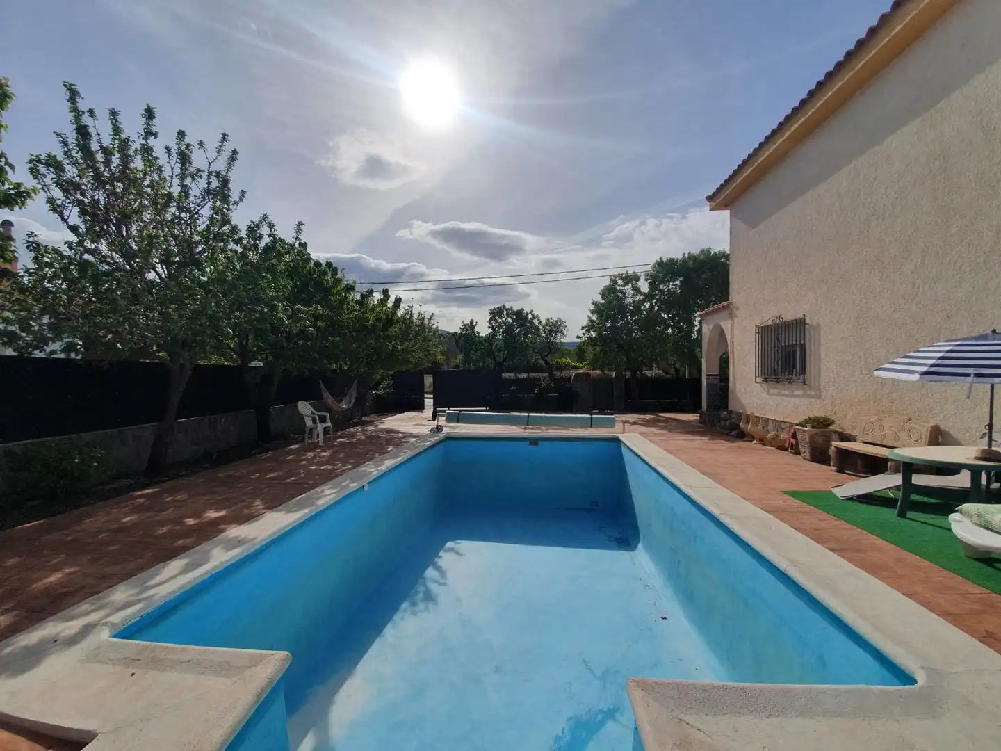 Piscina de Casa o chalet de alquiler en Lanteira con Piscina, Amueblado y Se aceptan mascotas
