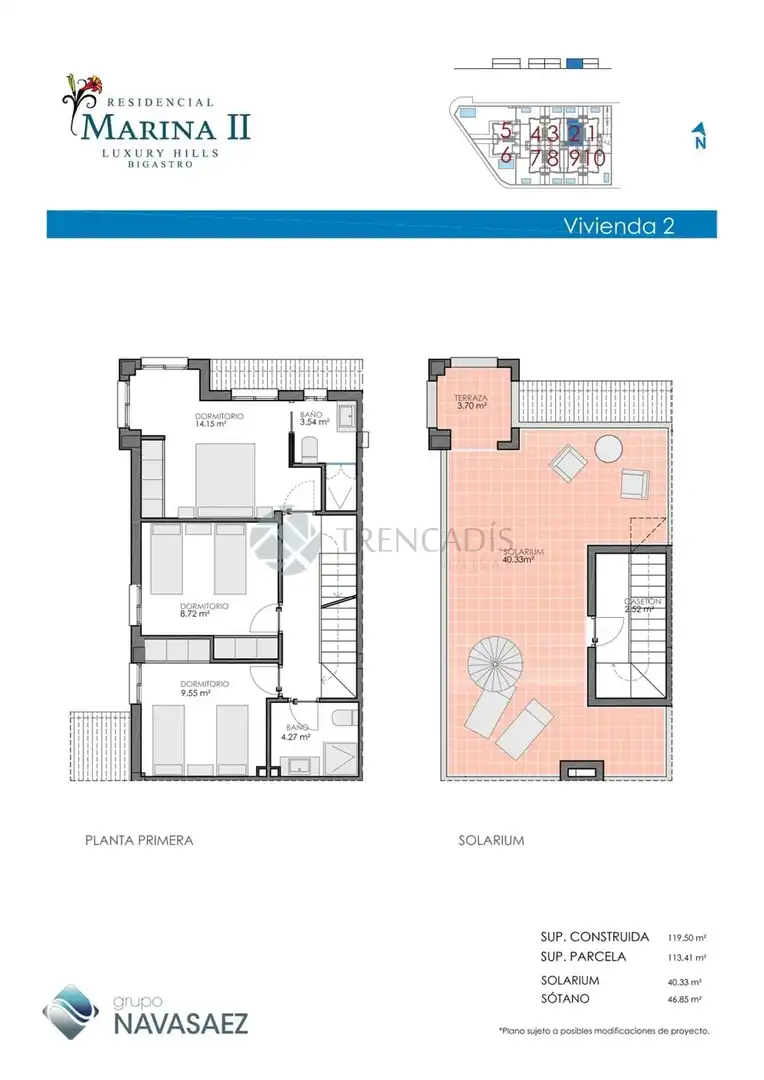 Semi-detached house with pool for sale in Concepción Arenal, imagen 19