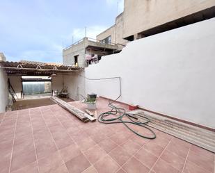 Terrace of Single-family semi-detached for sale in Maria de la Salut