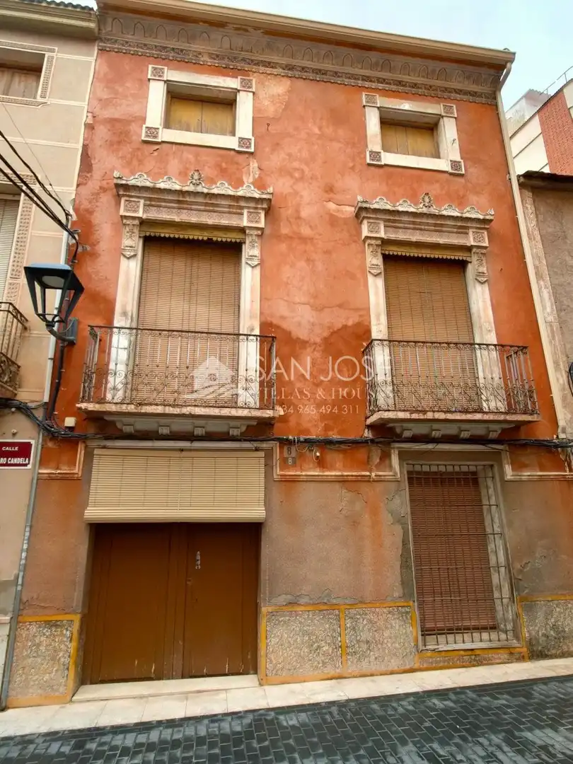 Vista exterior de Casa o xalet en venda en Aspe amb Terrassa, Traster i Balcó