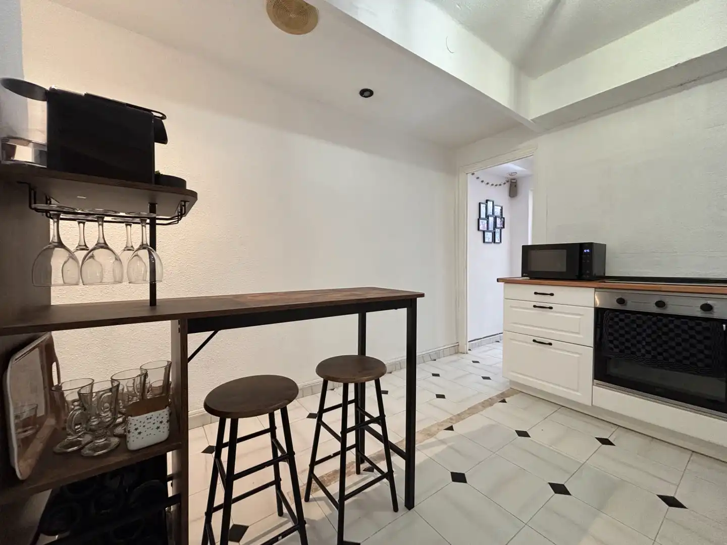 Cocina de Piso en venta en Castellón de la Plana / Castelló de la Plana con Trastero, Amueblado y Horno