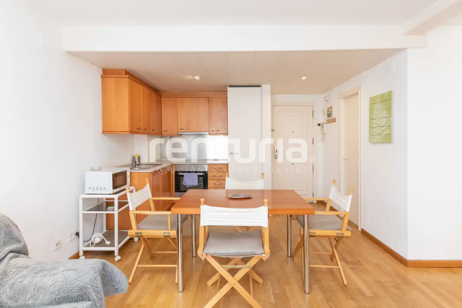 Cuina de Pis de lloguer en Valencia amb Aire condicionat, Calefacció i Parquet