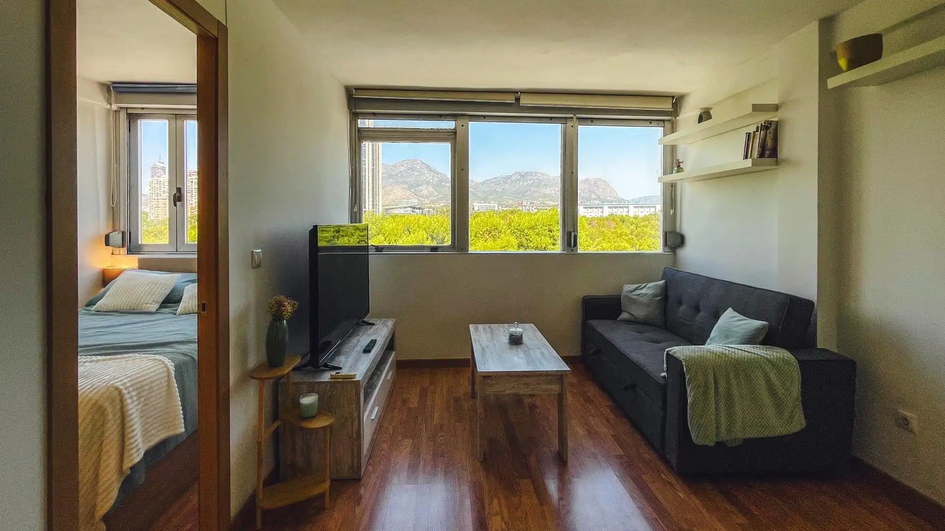 Living room of Apartments for sale in Benidorm  with Air Conditioner