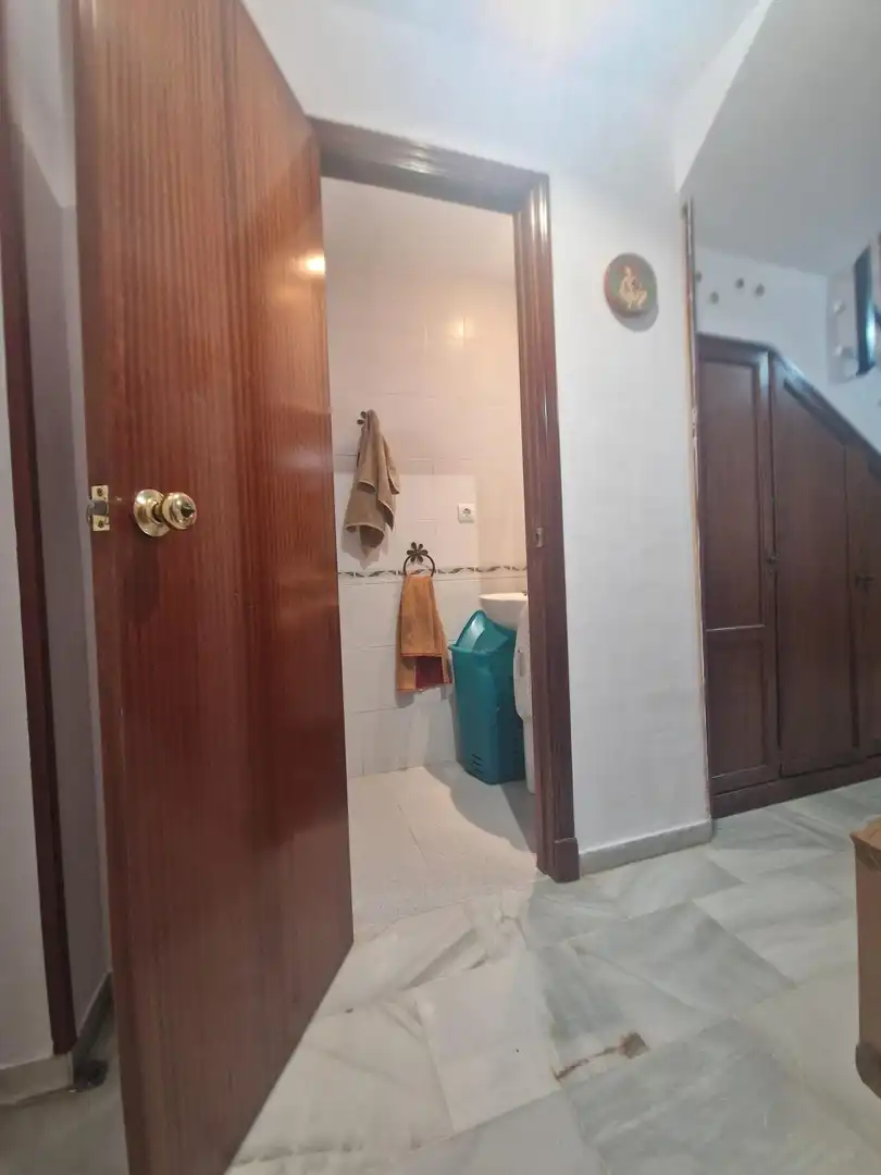 Bany de Casa adosada en venda en Puerto Real amb Aire condicionat, Jardí privat i Traster