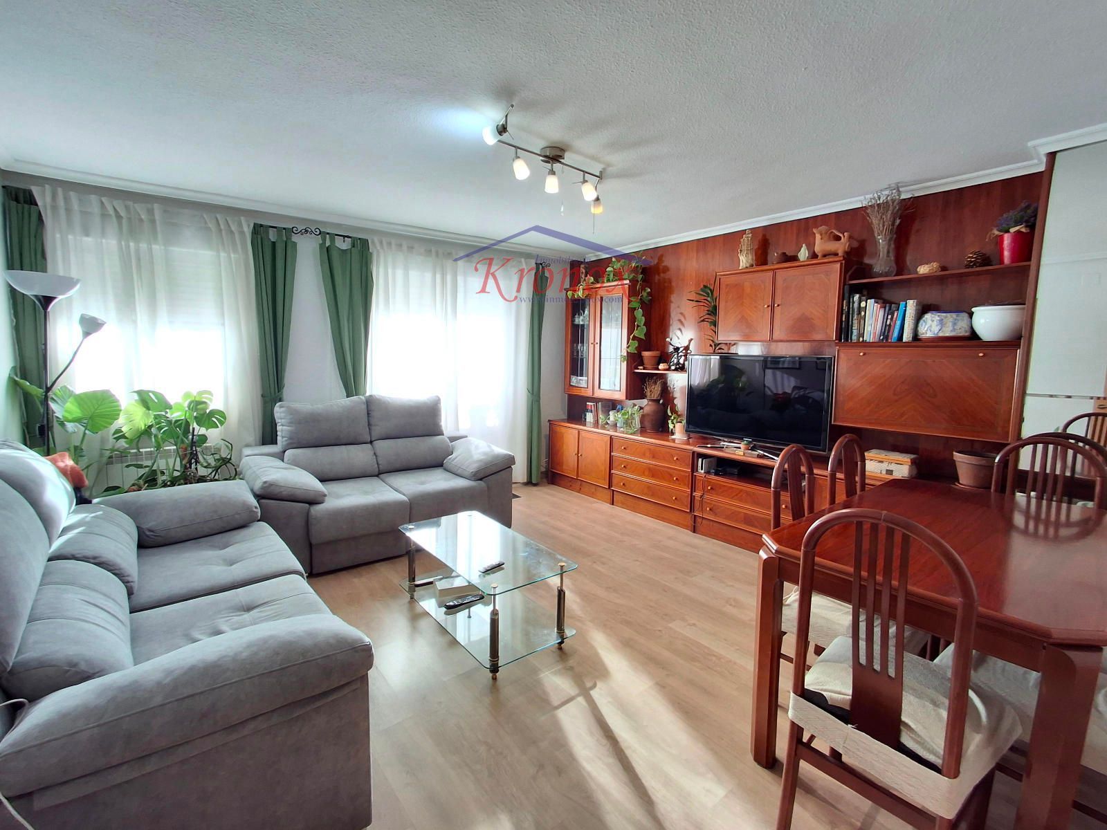 Living room of Flat for sale in  Madrid Capital  with Air Conditioner, Heating and Terrace