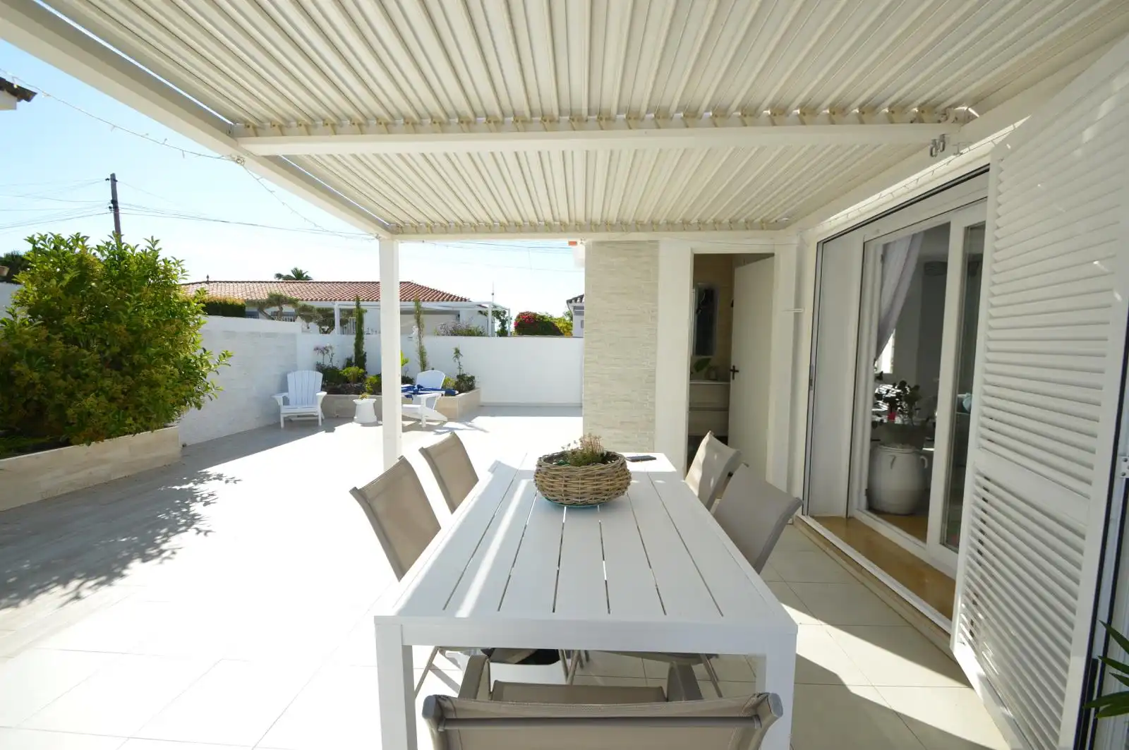 Terrassa de Casa o xalet en venda en Vinaròs amb Aire condicionat, Calefacció i Jardí privat