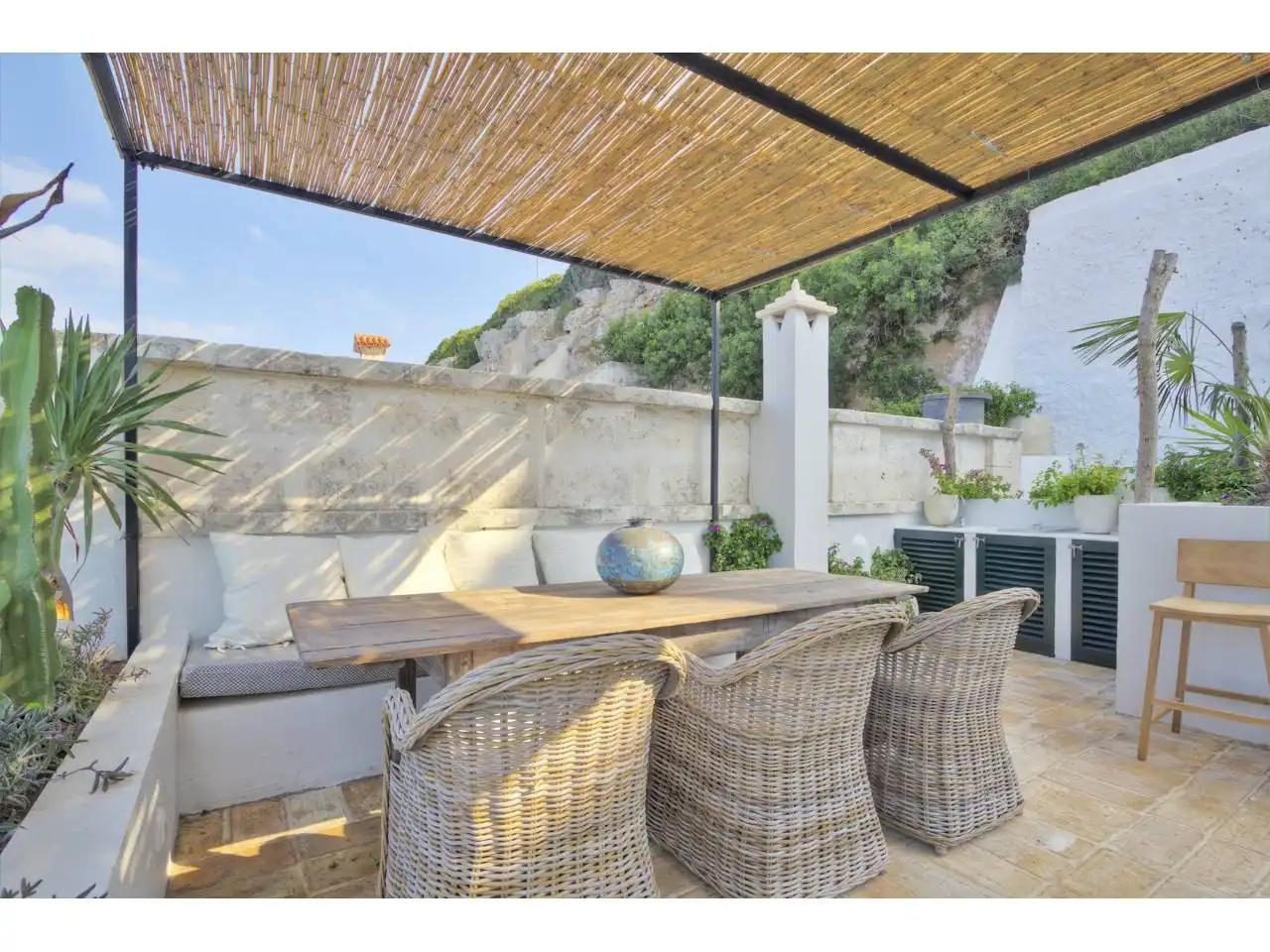 Terraza de Casa o chalet en venta en Es Castell con Aire acondicionado, Terraza y Amueblado