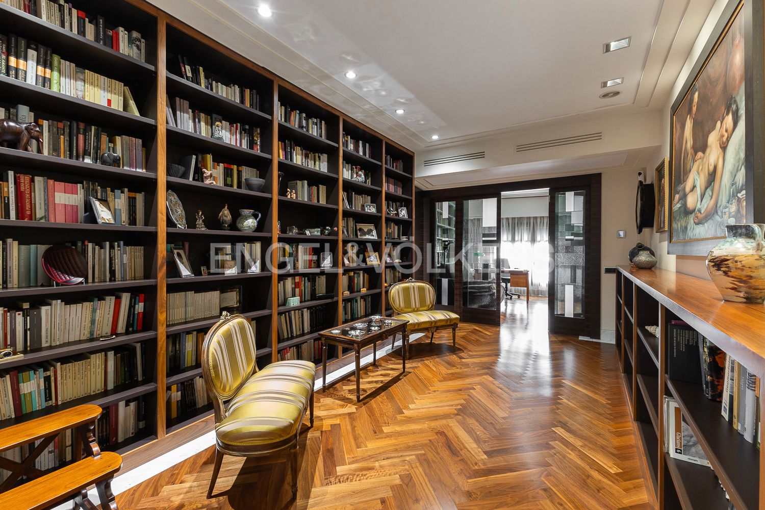 Sala d'estar de Apartament en venda en  Valencia Capital amb Aire condicionat, Calefacció i Parquet