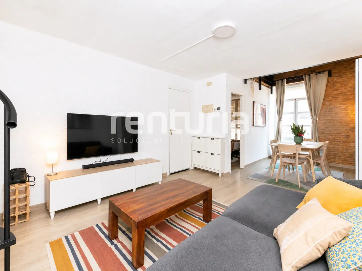 Sala de estar de Dúplex en venta en Valencia con Aire acondicionado, Calefacción y Terraza