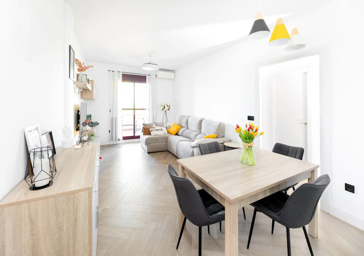 Living room of Flat for sale in Atarfe  with Air Conditioner, Heating and Private garden