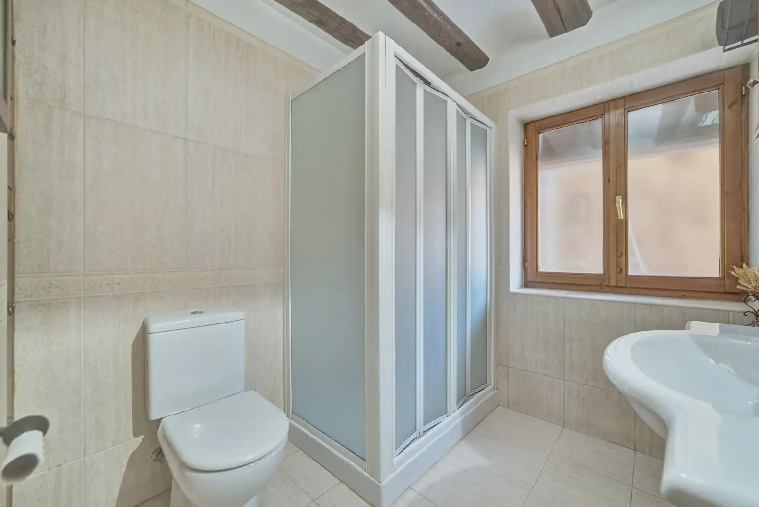 Bathroom of Detached homes for sale in Liédena  with Heating, Terrace and Storage room