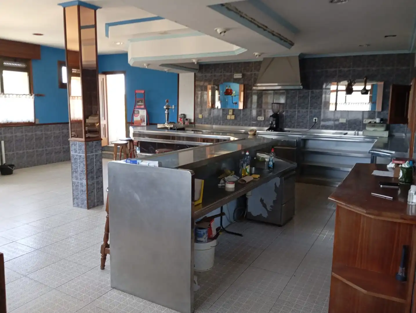 Cuina de Casa o xalet en venda en Coristanco amb Moblat