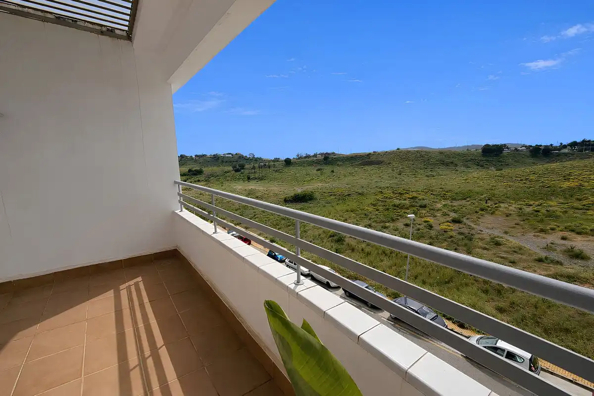 Terraza de Ático en venta en Mijas con Aire acondicionado, Calefacción y Piscina
