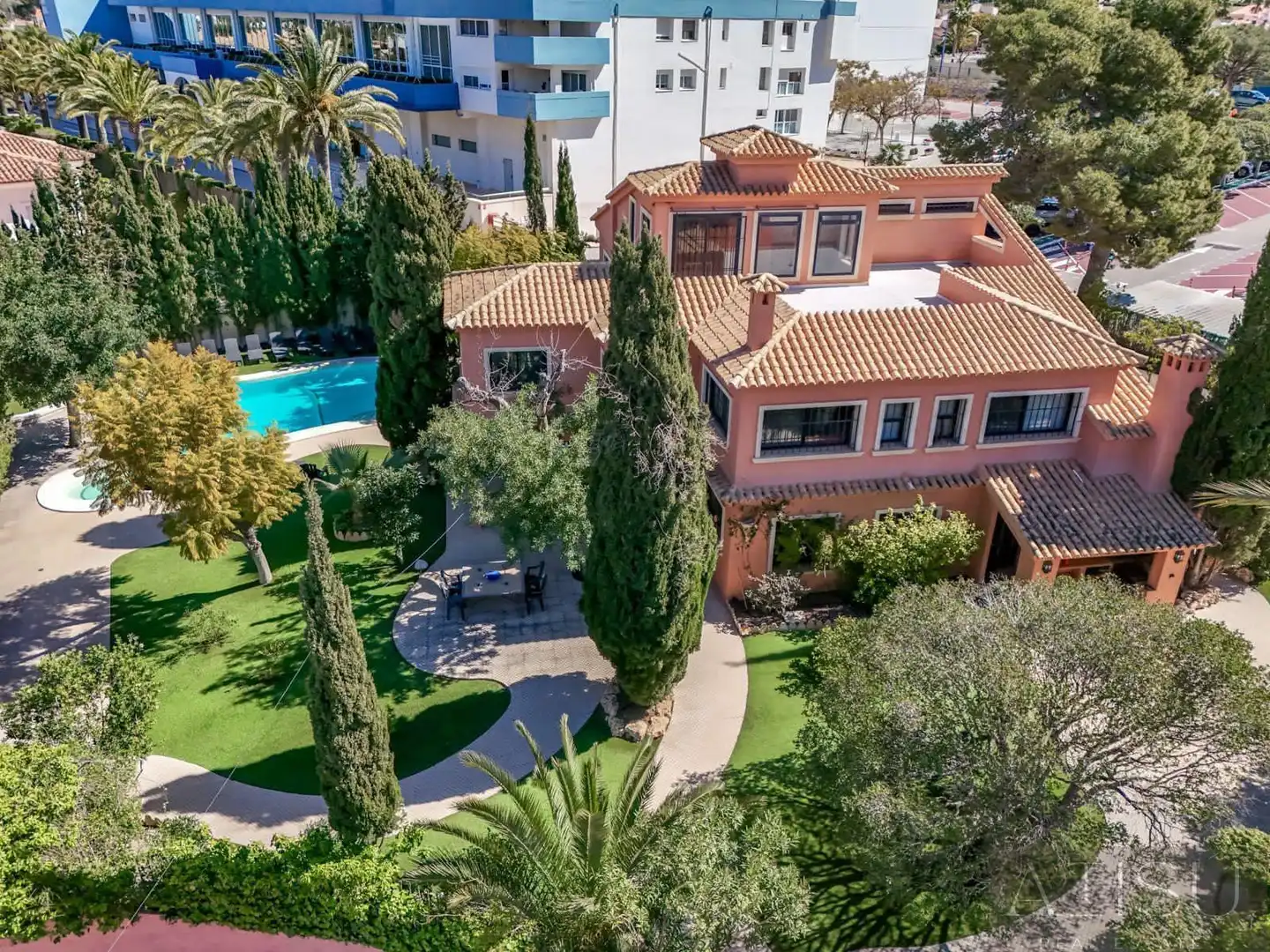 Vista exterior de Casa o chalet de alquiler en Benidorm con Aire acondicionado, Calefacción y Terraza