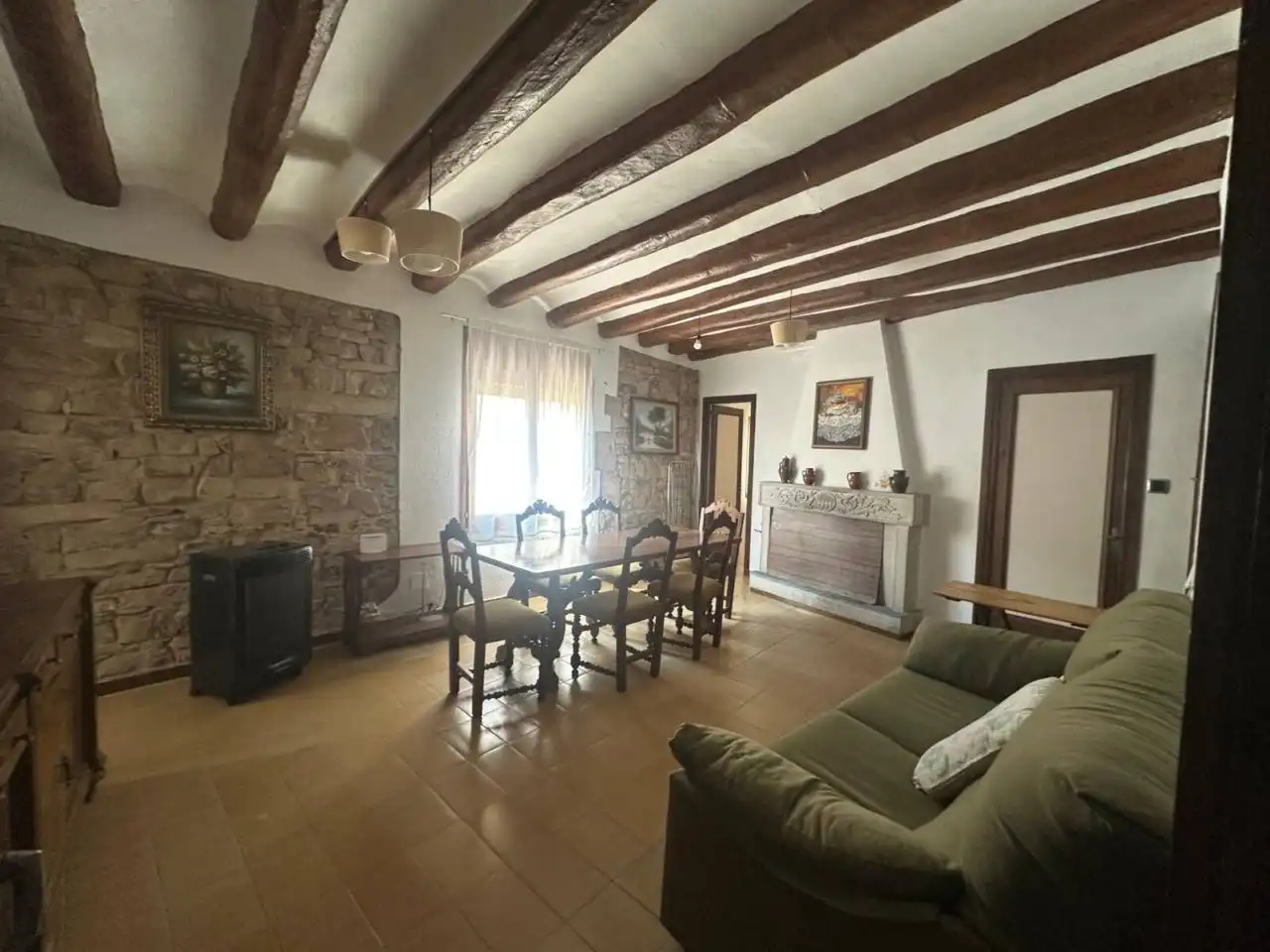 Sala d'estar de Casa o xalet en venda en Montoliu de Segarra