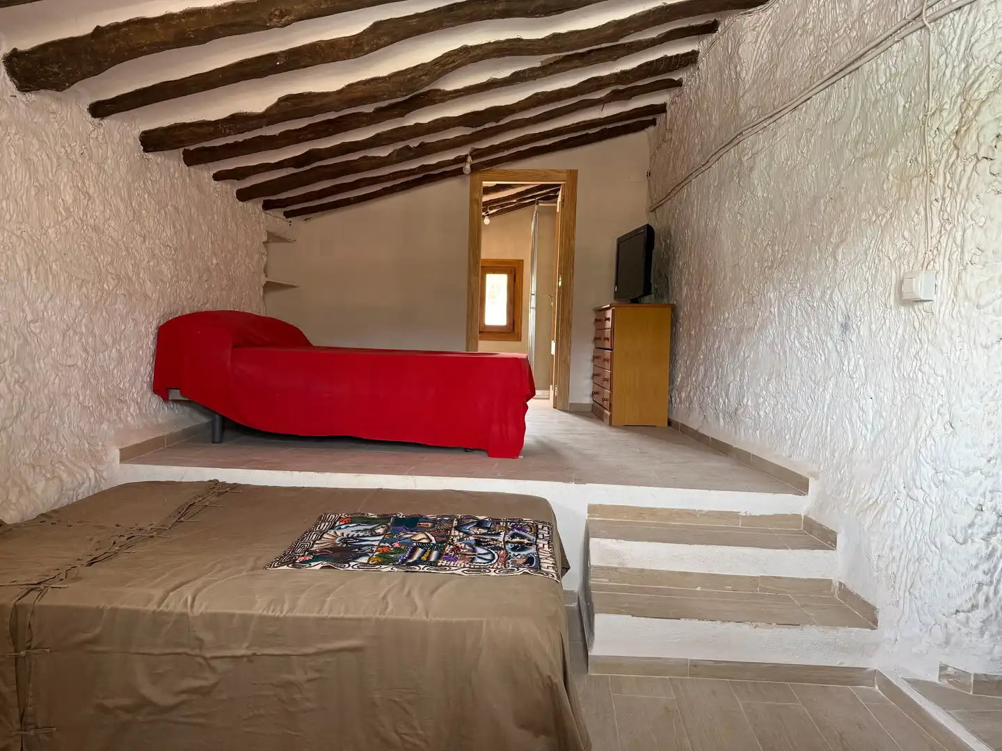 Sala d'estar de Casa o xalet en venda en Cúllar amb Aire condicionat, Jardí privat i Terrassa