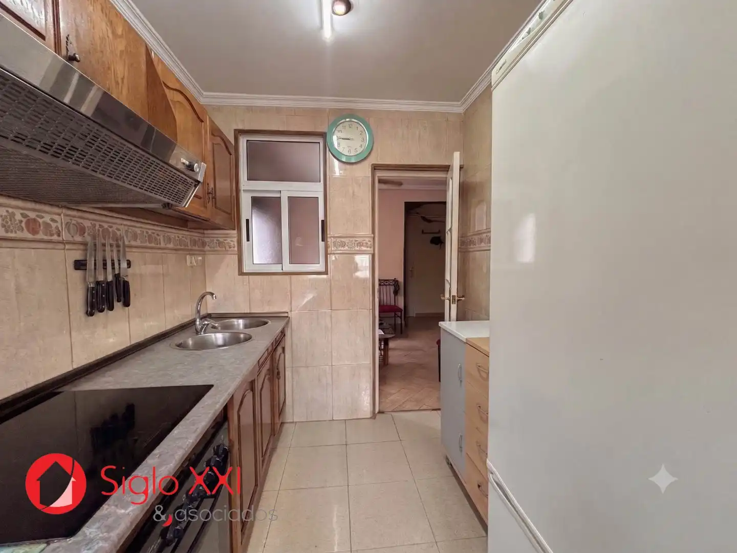 Kitchen of Flat for sale in Vila-real  with Air Conditioner