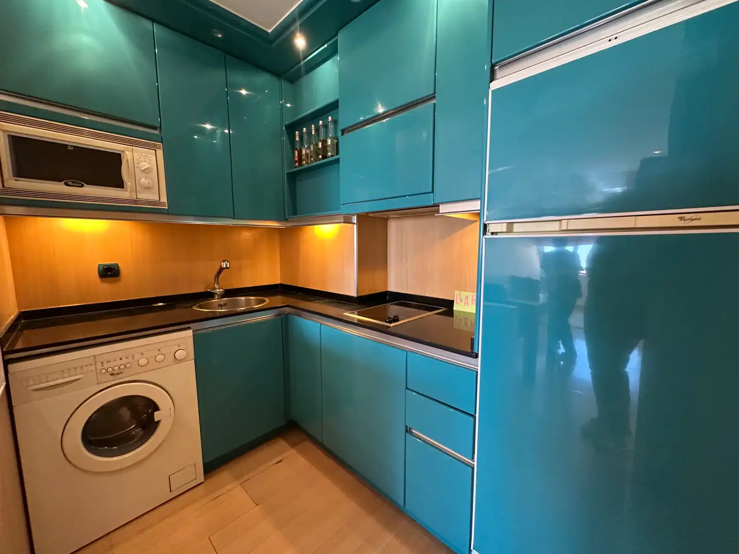 Cocina de Piso en venta en Lleida con Calefacción, Parquet y Amueblado