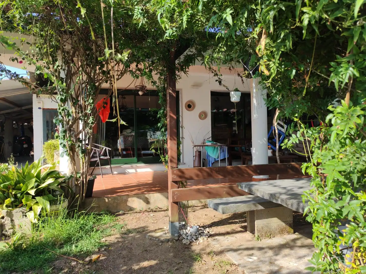 Terrassa de Casa o xalet en venda en Mos amb Calefacció, Jardí privat i Traster