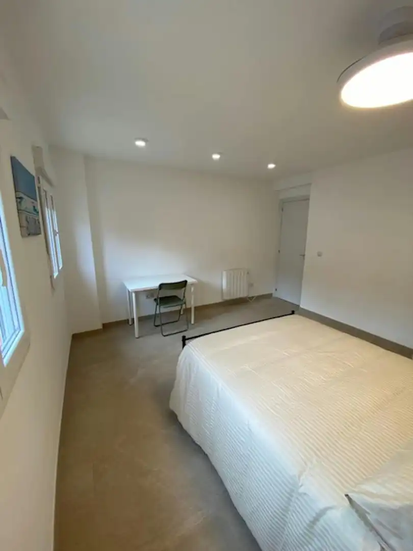 Bedroom of Flat for rent in Madrid  with Heating and Washing machine