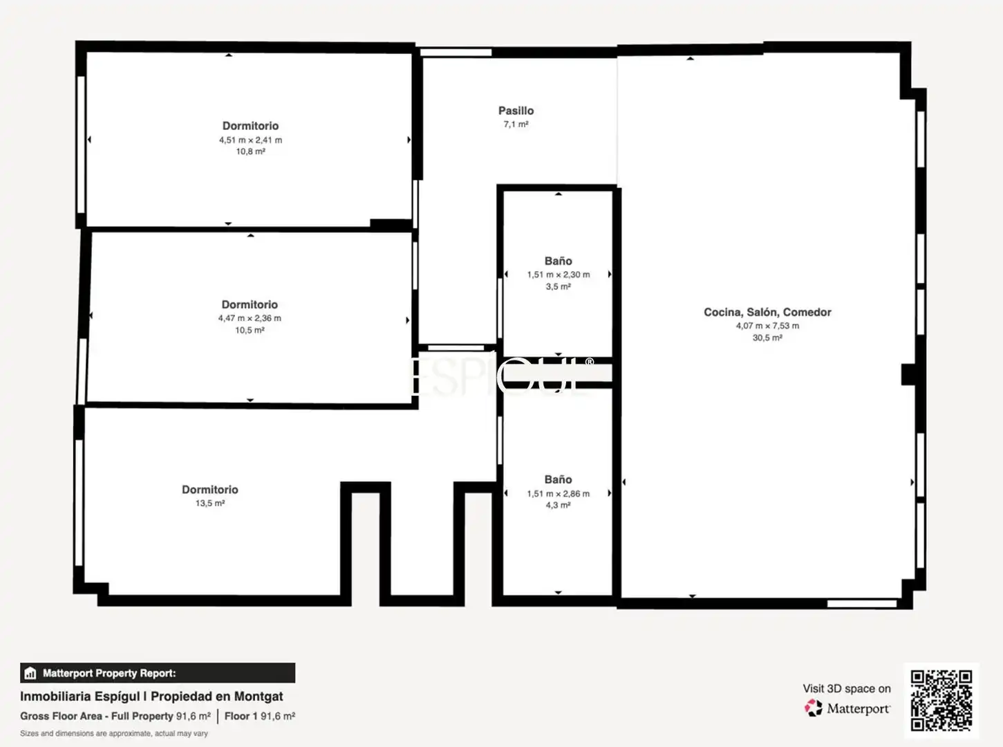 Attic for sale in Montgat  with Air Conditioner, Heating and Parquet flooring