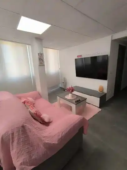 Sala d'estar de Pis de lloguer en Elche / Elx amb Aire condicionat, Calefacció i Moblat