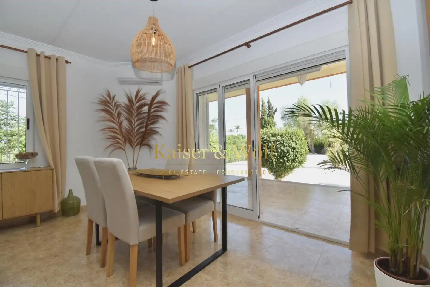 Garden of Houses for sale in Elche / Elx  with Air Conditioner, Private garden and Terrace