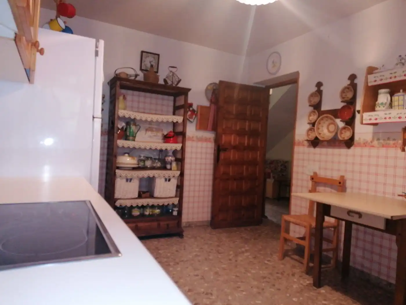 Cuina de Casa o xalet en venda en Ocaña amb Calefacció, Jardí privat i Terrassa