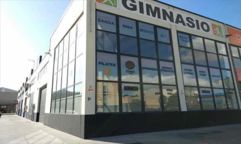 Exterior view of Industrial buildings for sale in Leganés